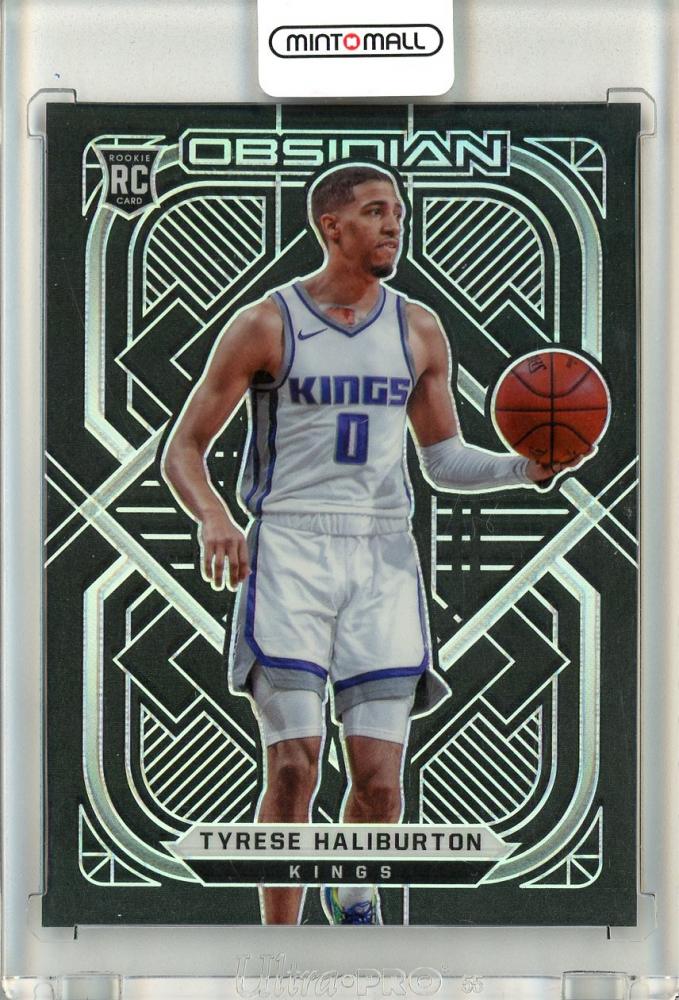 Mint Panini Obsidian Tyrese Haliburton Rookie Base