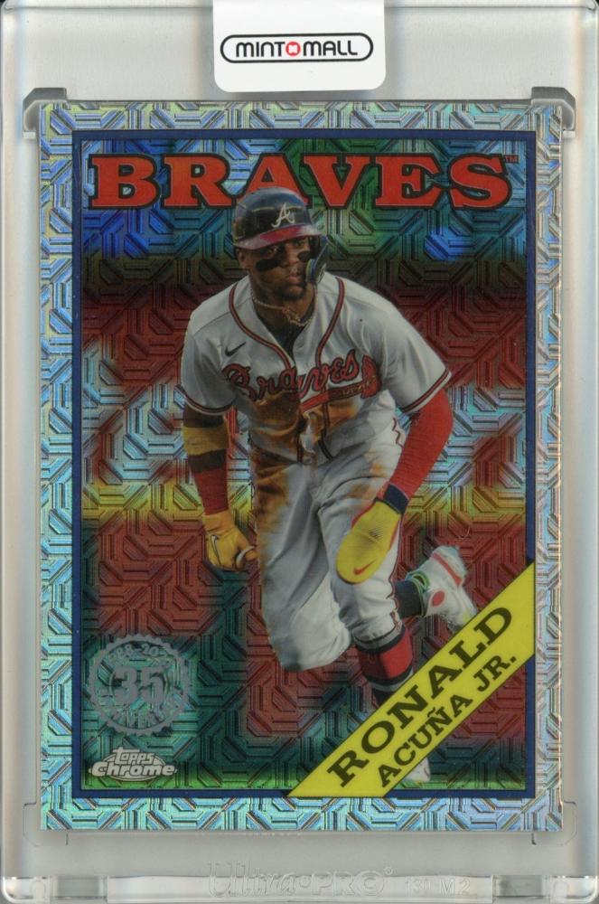 Mint Topps Atlanta Braves Ronald Acuna Jr Silver