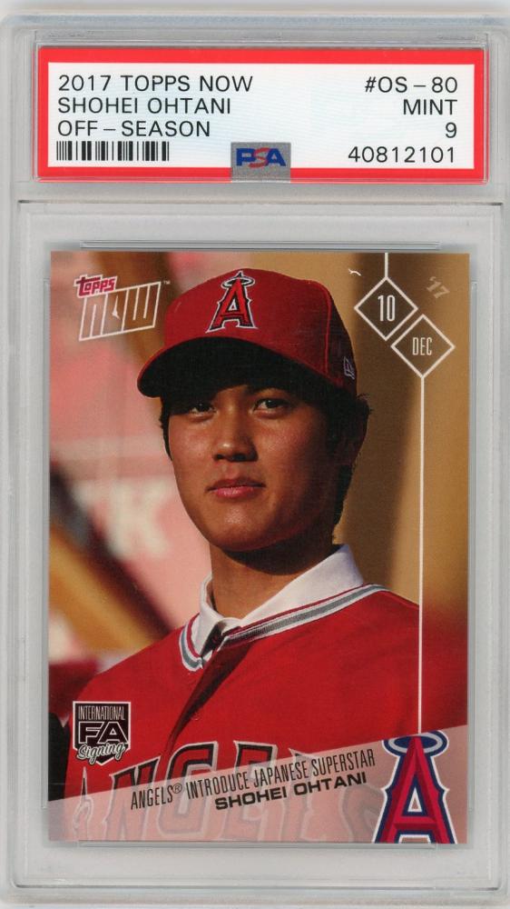 ミントモール MINT 浦和店 2017 TOPPS NOW Los Angeles Angels Shohei Ohtani OS