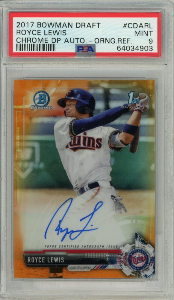 ミントモール MINT 池袋店 2017 Bowman Draft Minnesota Twins Royce Lewis