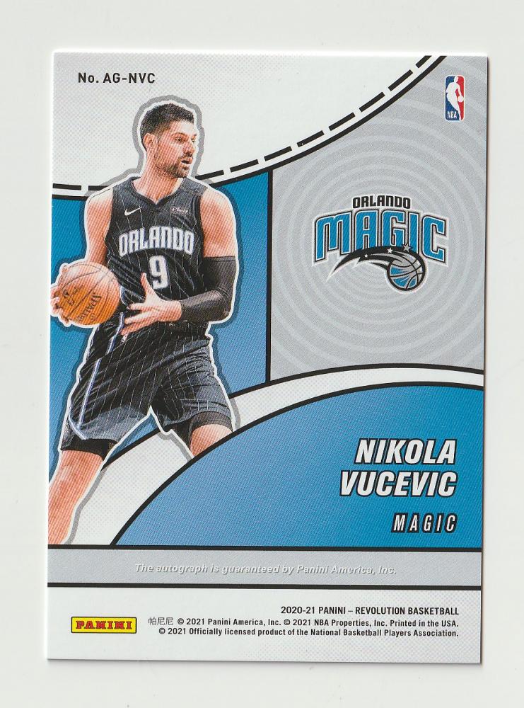 Mint Panini Revolution Autograph Nikola Vucevic