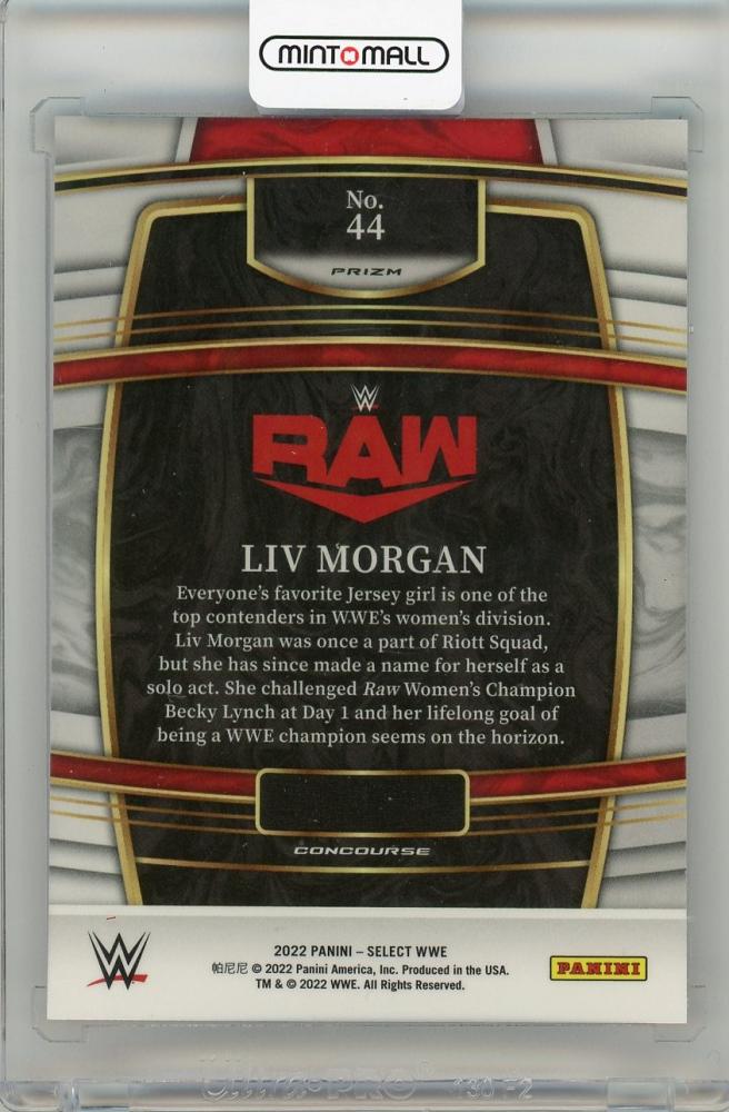 ミントモール MINT 吉祥寺店 2022 PANINI SELECT WWE Liv Morgan Prizms Tri Color 44