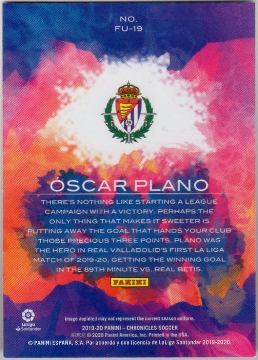 ミントモール MINT 千葉店 2019 20 Panini Chronicles Oscar Plano No FU 19