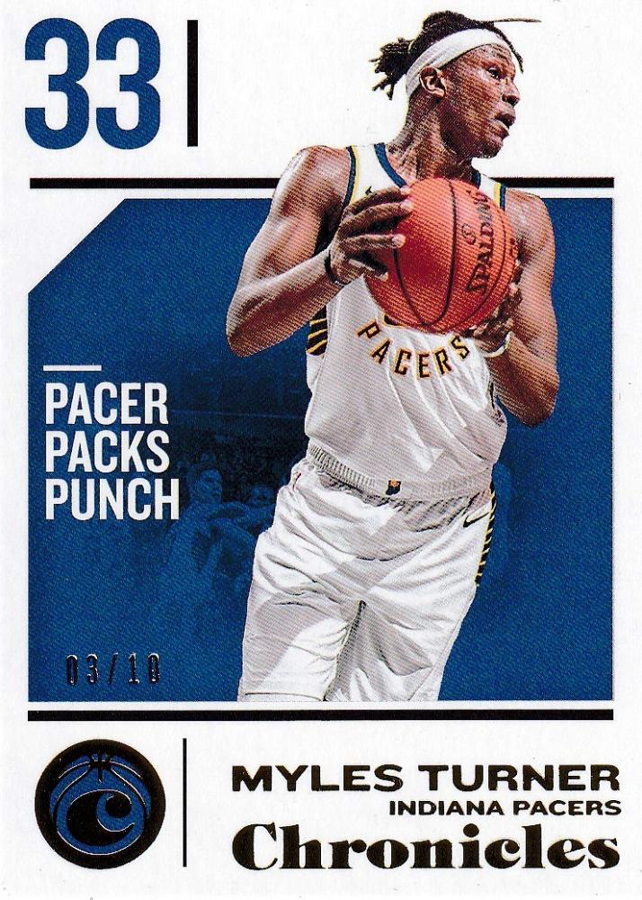 Mint Panini Chronicles Indiana Pacers Myles