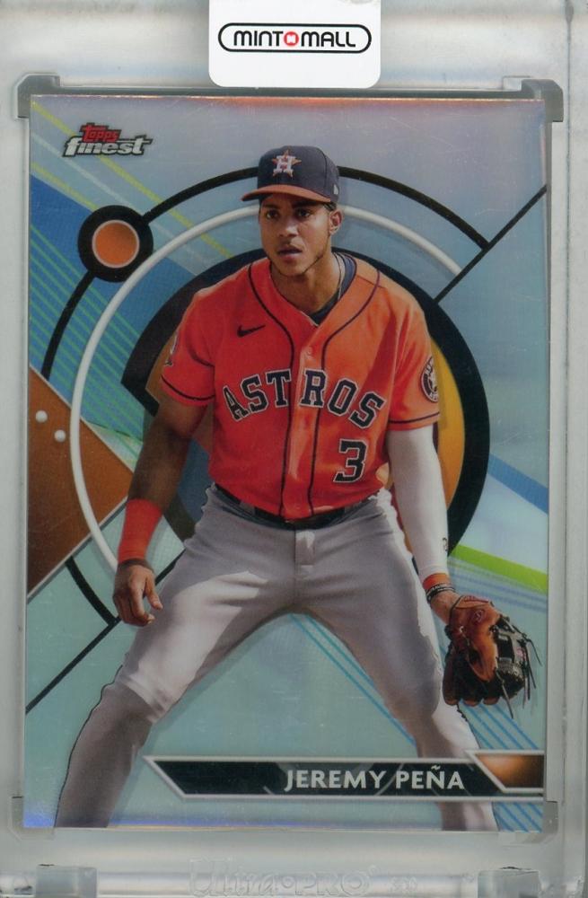 Mint Topps Finest Houston Astros Jeremy Pena