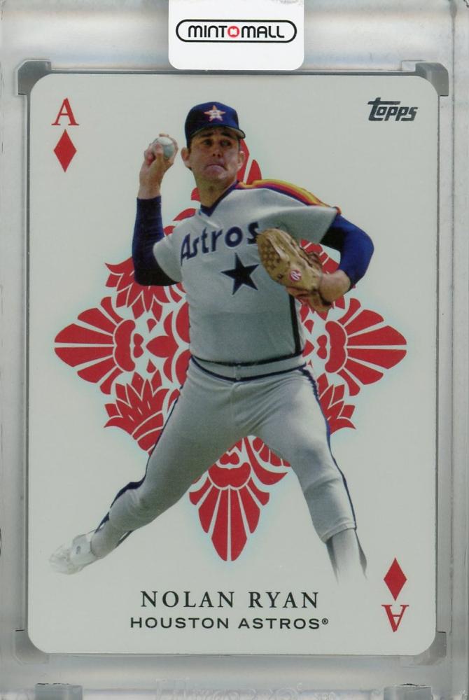 Mint Topps Series Texas Rangers Nolan Ryan All Aces