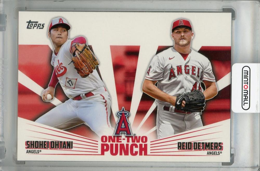 Mint Topps Series Los Angeles Angels Reid Detmers