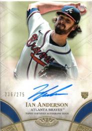 ミントモール MINT 梅田店 2021 TOPPS Tier One Ian Anderson Autograph RC 236 275