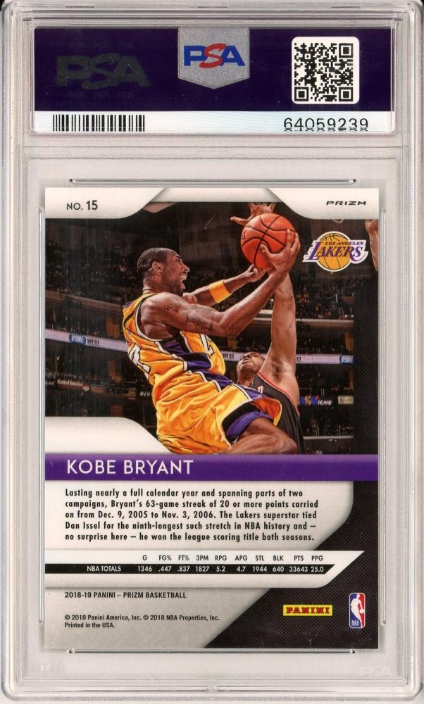 ミントモール MINT 池袋店 2018 19 Panini Prizm Kobe Bryant Hyper Prizm 15