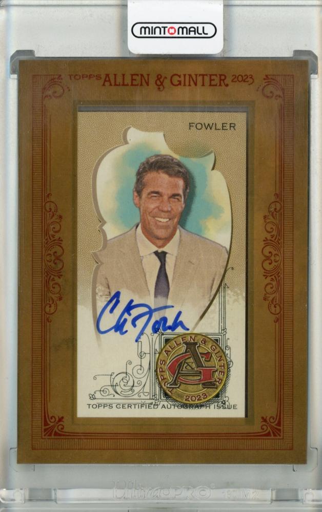 Mint Topps Allen And Ginter Chris Fowler Framed