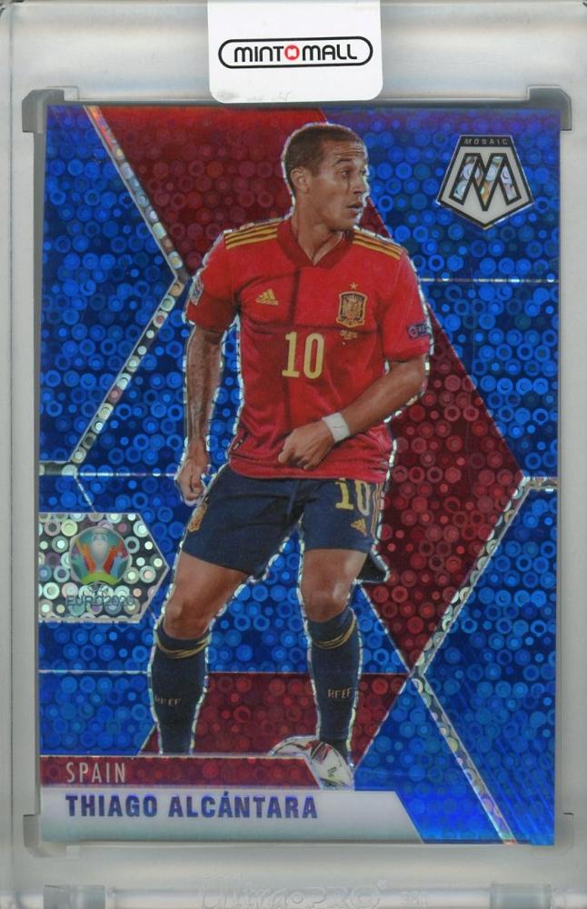 Mint Panini Mosaic Uefa Euro Spain Thiago