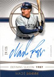 ミントモール MINT 梅田店 2021 TOPPS Definitive Wade Boggs Autograph 24 25