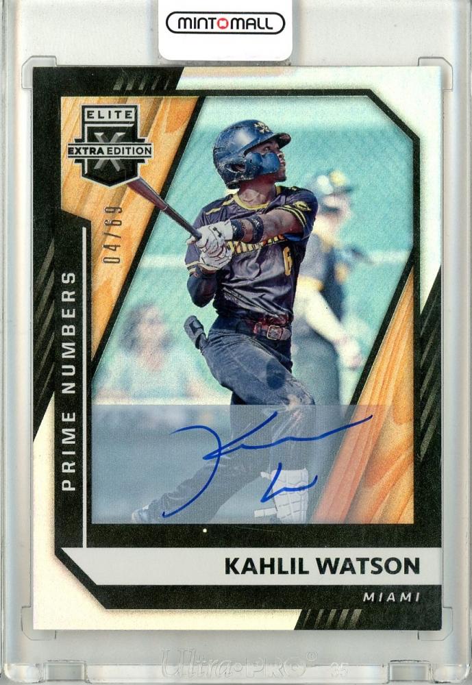 ミントモール MINT 立川店 2021 Panini Elite Extra Edition Kahlil Watson Prime