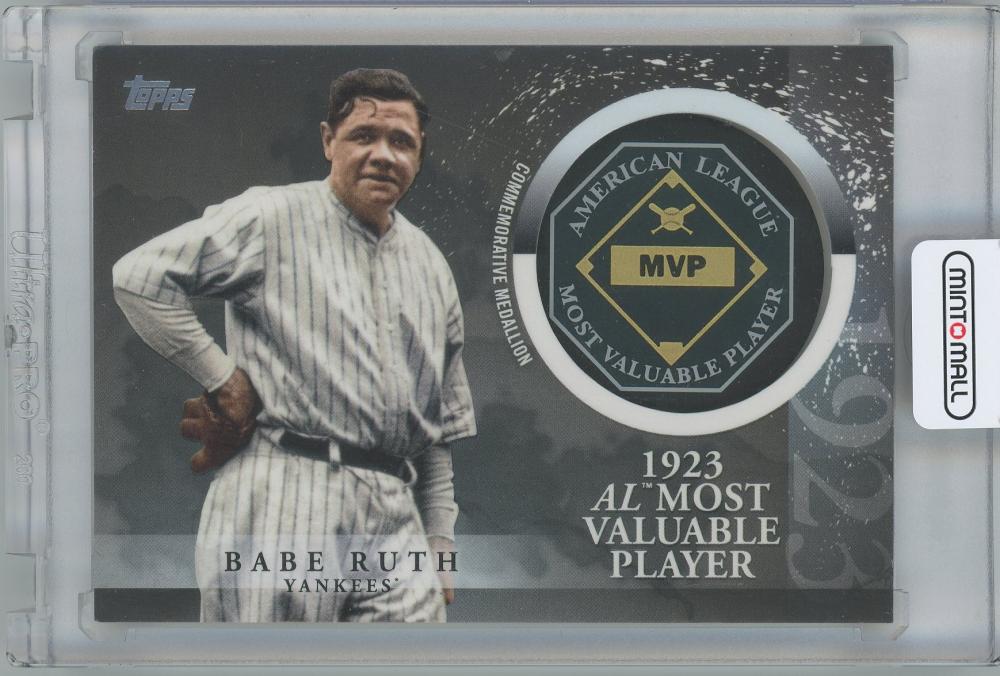 ミントモール MINT 横浜店 2023 TOPPS Update MVP Medallions BABE RUTH New