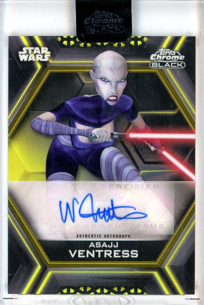 ミントモール MINT 池袋店 2022 Topps Star Wars Chrome Black Nika Futterman as