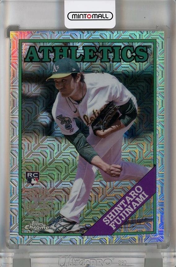 Mint Topps Update Shintaro Fujinami Topps Silver