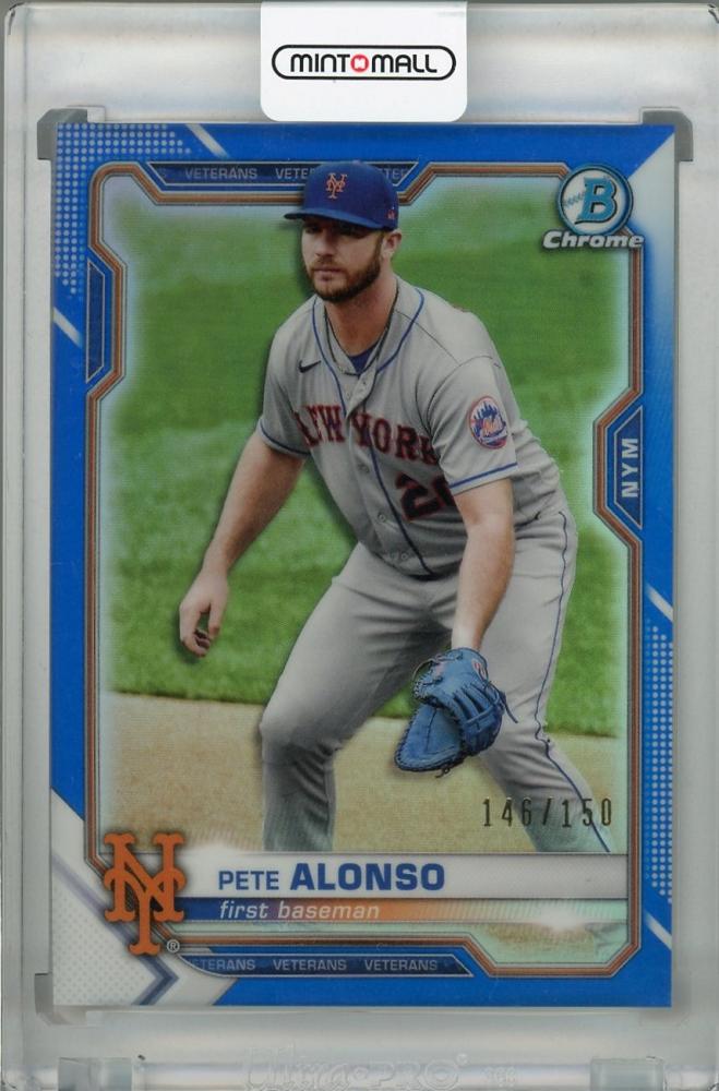 Mint Topps Bowman Chrome New York Mets Pete Alonso