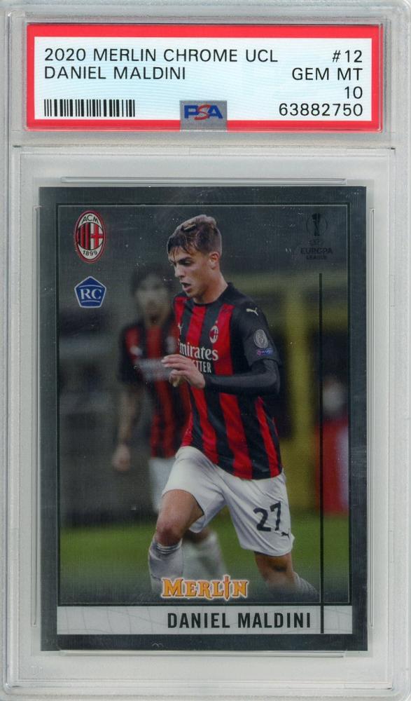 ミントモール MINT 吉祥寺店 2020 TOPPS Merlin Chrome UCL AC Milan Daniel