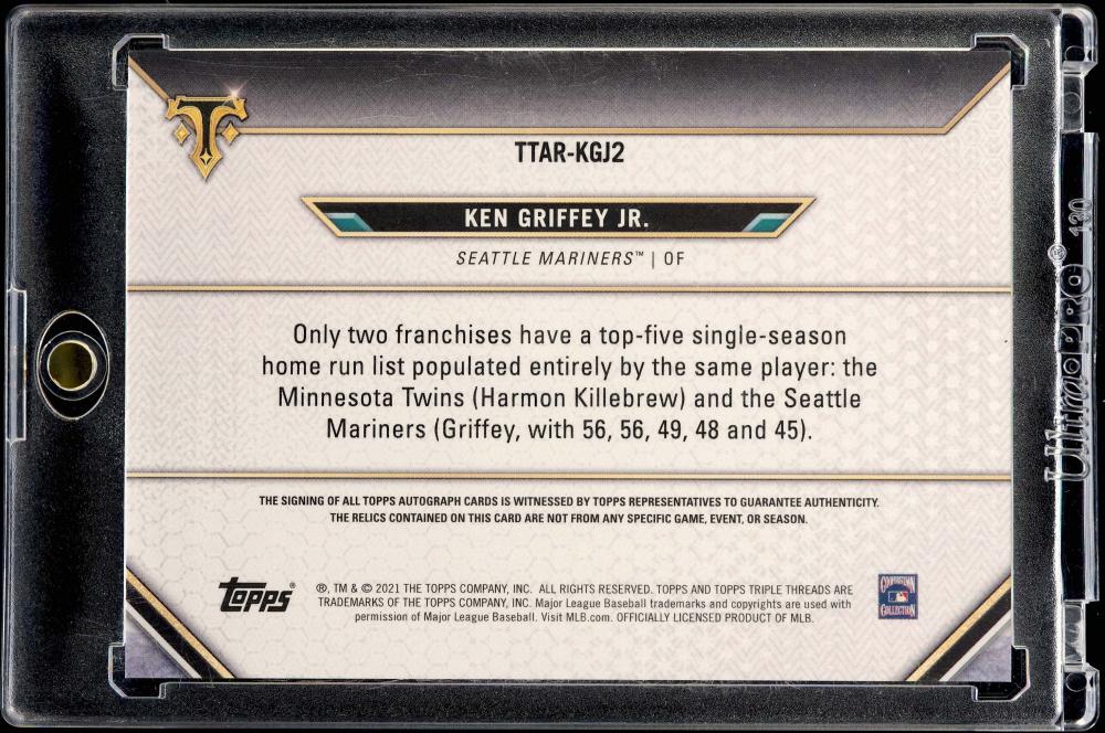 ミントモール MINT VAULT店 MSV委託品通販 2021 Topps Triple Threads Ken Griffey