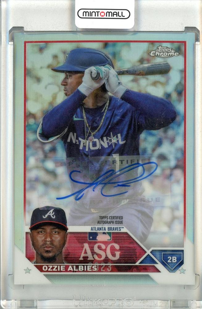 Mint Topps Chrome Update Atlanta Braves Ozzie