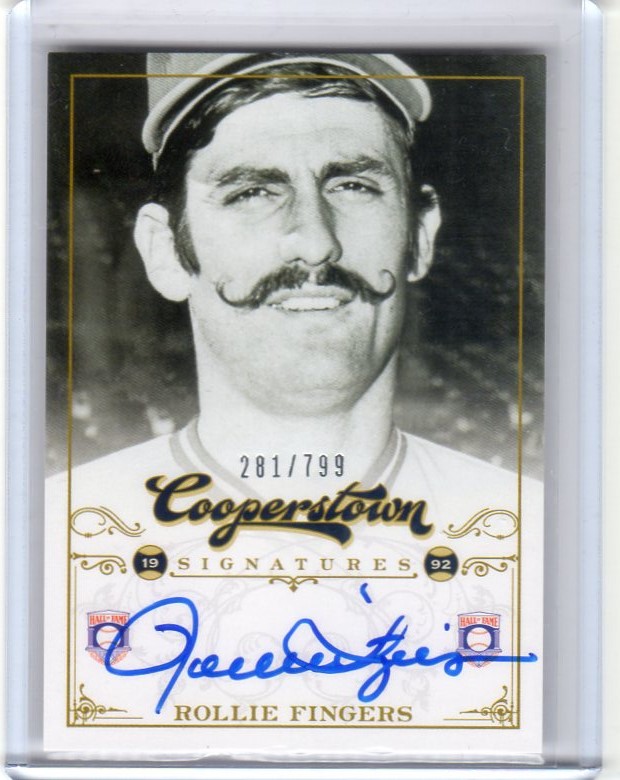 ミントモール MINT LAB TOKYO店 2012 PANINI COOPERSTOWN Rollie Fingers 直筆サイン