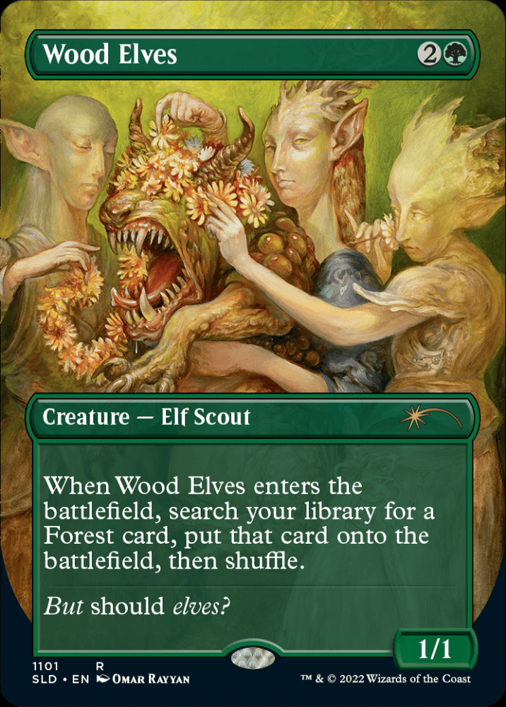 ブランドのギフト ウッド エルフ Wood Elves 7ED英語foil