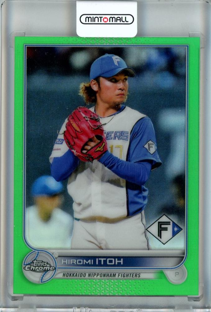 レッドパラレルtopps chrome npb 近藤健介　redパラレルジャージナンバー