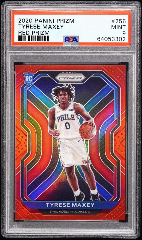 NEW格安2020-21 Prizm NBA Tyrese Maxey 76ers RC Auto Silver Prim Basketball その他