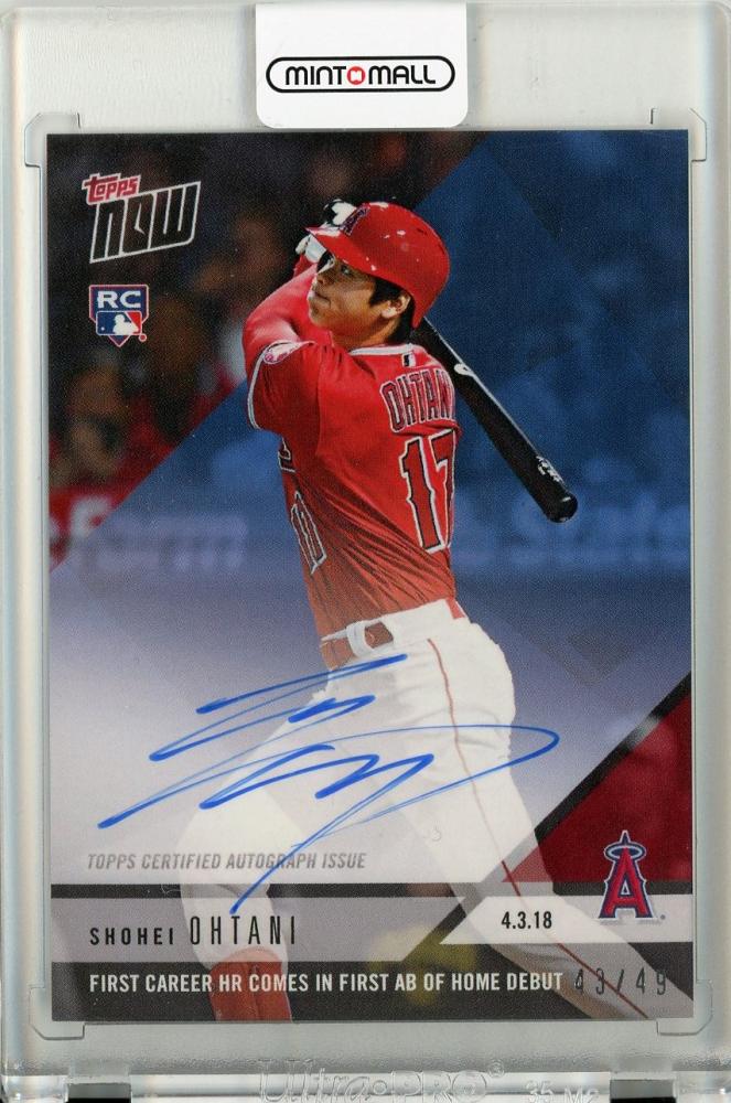 ミントモール / MINT 吉祥寺店 / 2018 TOPPS NOW 32B Autograph Blue Shohei Ohtani 43/49