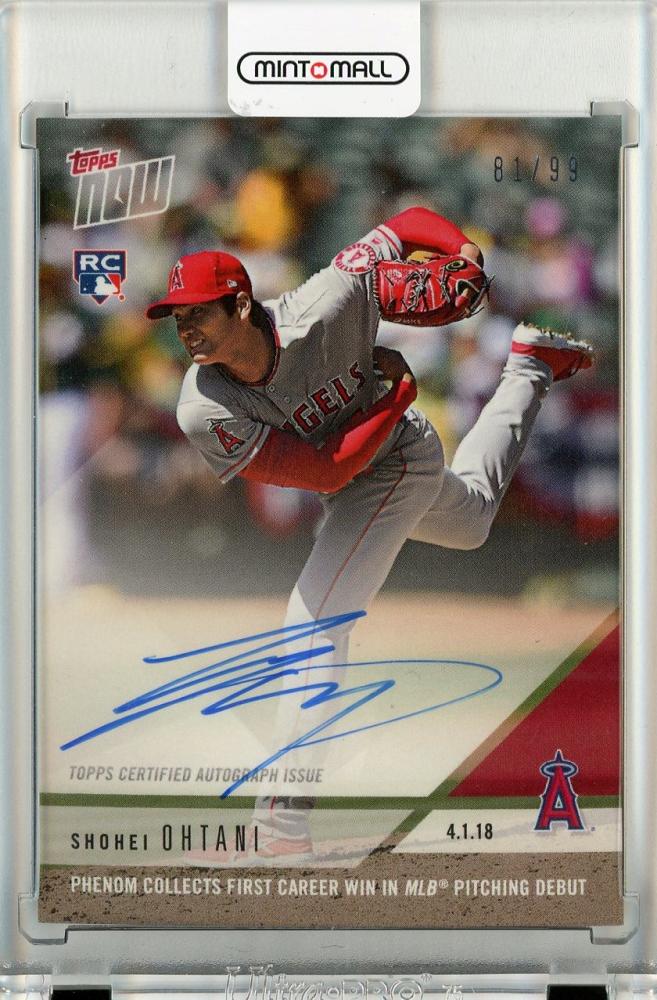 ミントモール / MINT 吉祥寺店 / 2018 TOPPS NOW 23A Autograph Shohei Ohtani 81/99