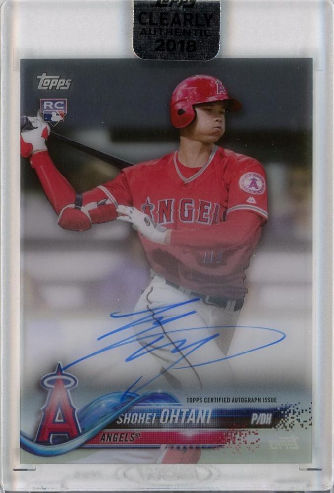 大谷翔平 Topps 2018 INCEPTION IAJ-SO-