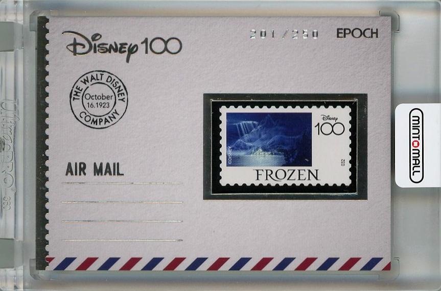 エポック Disney100 アナと雪の女王 メモラビリアスタンプカード