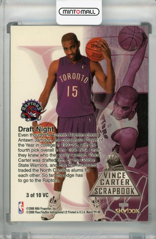 ミントモール / MINT 浦和店 / 1999-00 SkyBox Metal Vince Carter Scrapbook Toronto ...