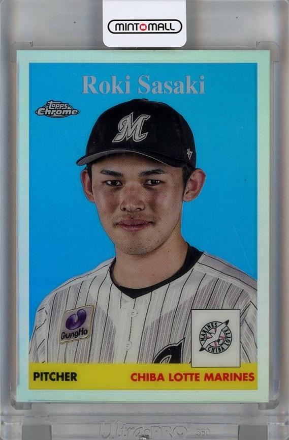 Topps2022 Chrome NPB プロ野球カード レギュラーカード No.80 佐々木