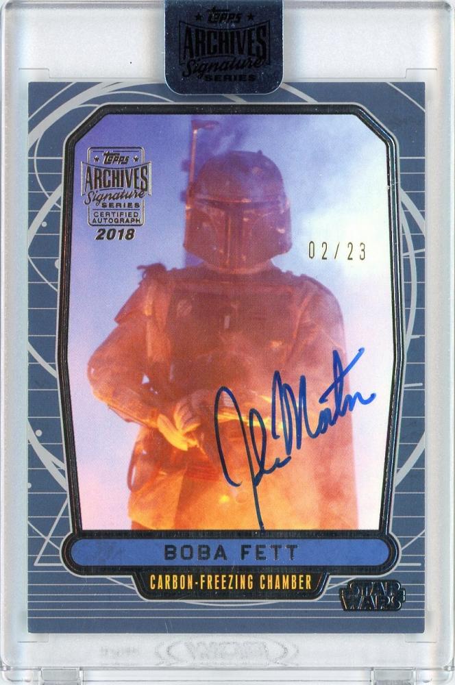 topps starwarsフォレストウィテカー、リズアーメッド直筆サインカード