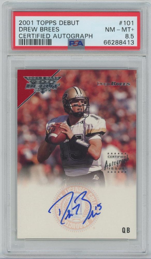 ドリューブリーズ DREW BREES 直筆サイン NFL AUTOGRAPH-