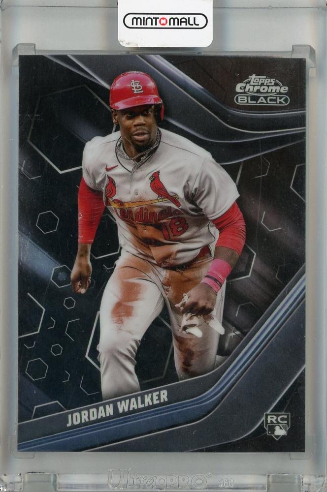 2024Chtopps MLB Chrome Black jordan walker サイン