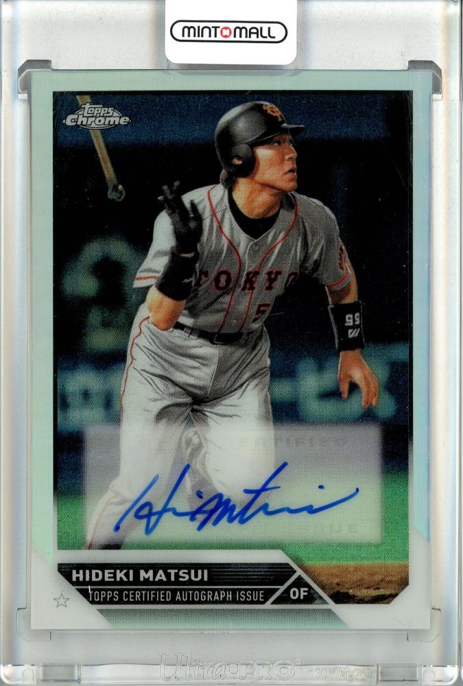 ミントモール / MINT 池袋店 / 2023 Topps NPB Chrome 巨人 松井秀喜 Autographs