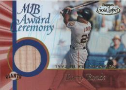 Barry Bonds 2002 Topps MLB Awards Ceremony #ACR-BB2 Jersey