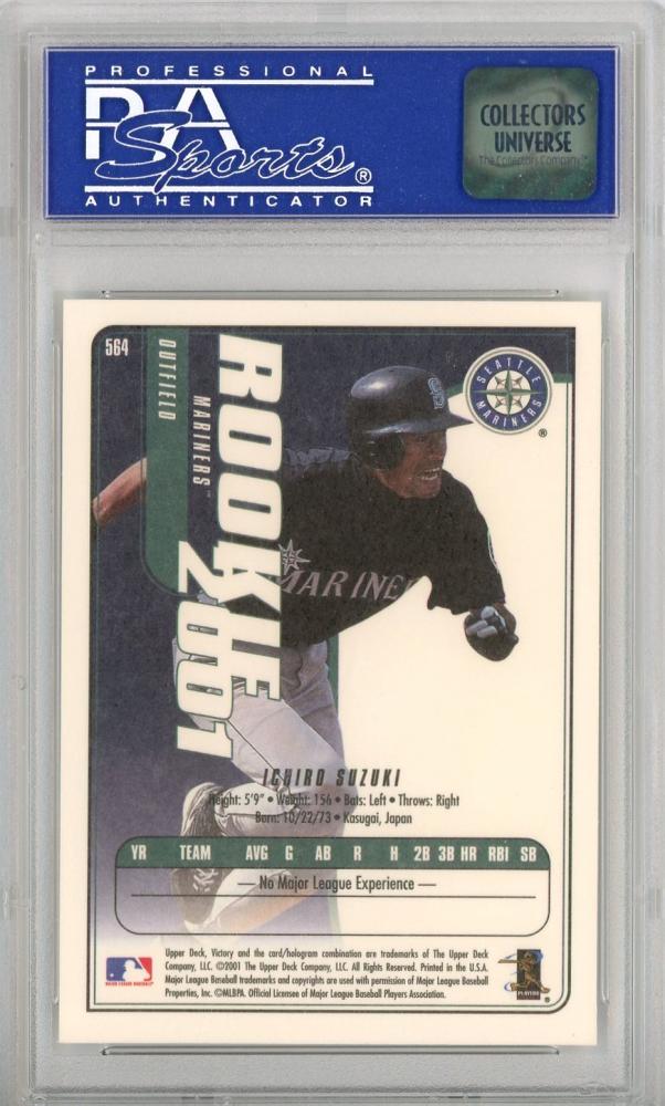 PSA10 RC イチロー ICHIRO 2001 カード ルーキー+worldfitnessacademy.com