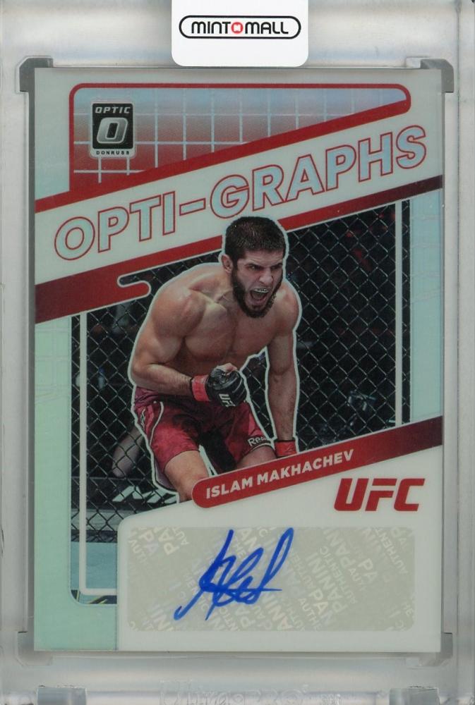 新発売 UFC イスラム マカチェフ サイン カード Islam Makhachev