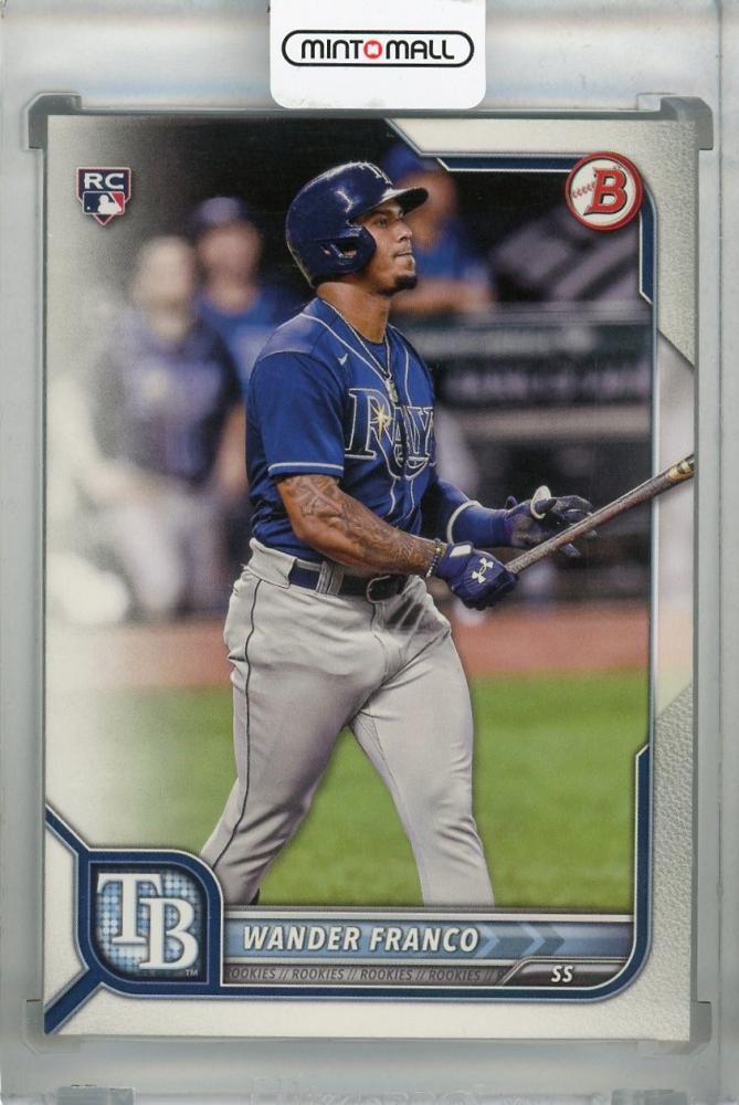 Mint Topps Bowman Tampa Bay Rays Wander Franco Base