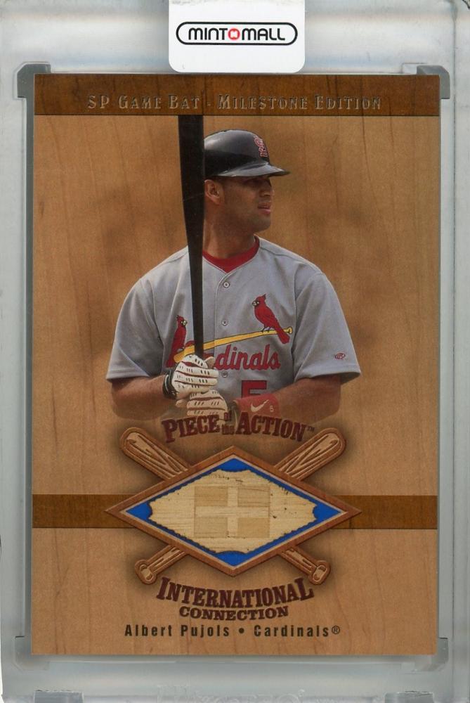 Rare Albert Pujols MLB Upper Deck All Star Vinyl Cardinals grey jersey  Limited