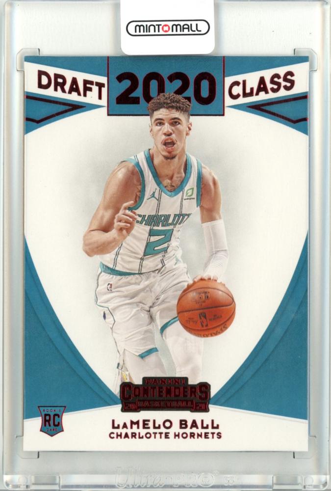 2020-21 Panini Contenders Lamelo Ball 2色selectautog