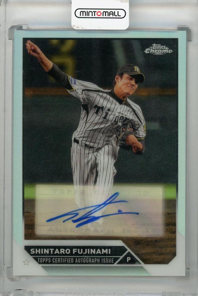 2023 Topps NPB Chrome 藤浪晋太郎 サインカード即購入◎ - その他