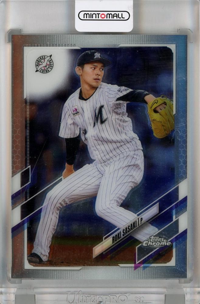 TOPPS 2023 BOWMAN NPB 佐々木 朗希 Chrome ベース レギュラー カード 千葉ロッテマリーンズ 佐々木朗希