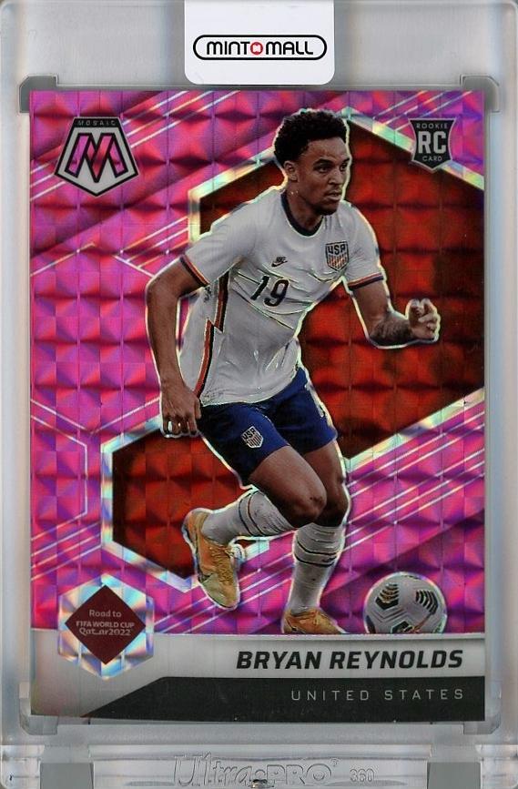 Bryan Reynolds 2021 Mosaic FIFA World Cup Qatar RC #101 United States