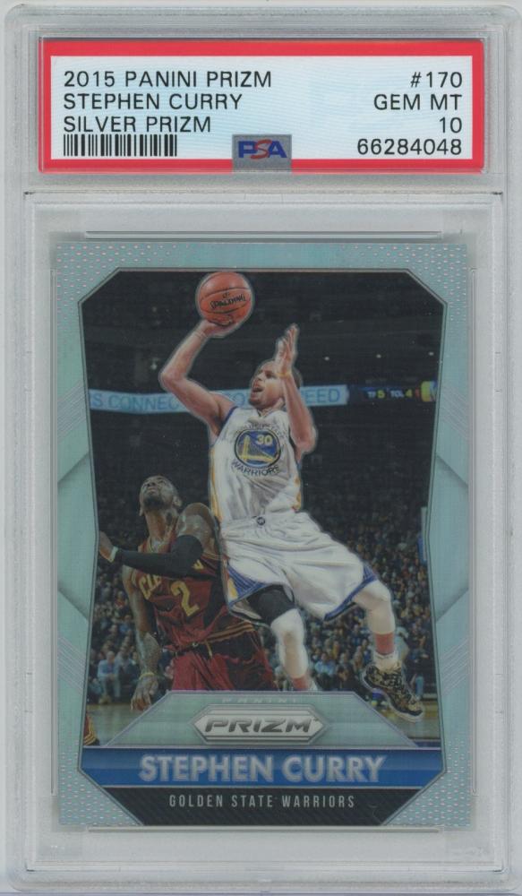 STEPHEN CURRY panini psa10