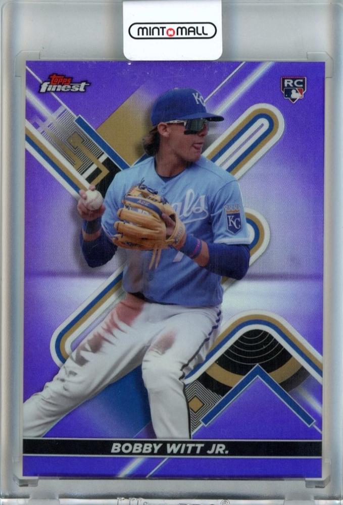 2022 MLB Topps NOW BOBBY WITT JR. Rookie RC #21 PURPLE 04/25 Kansas City  Royals