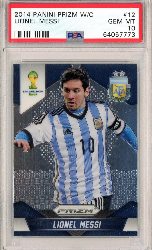 2014 Panini Prizm Lionel Messi PSA10PSA10GemMint